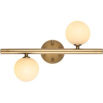 Seinävalaisin Linento Lighting Domino, 2-osainen, kulta