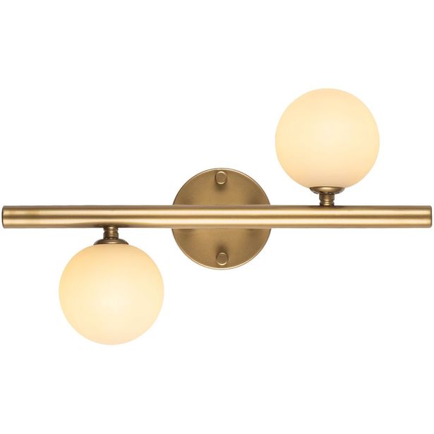 Seinävalaisin Linento Lighting Domino, 2-osainen, kulta