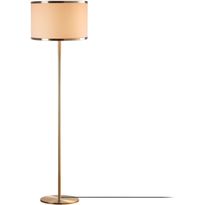 Lattiavalaisin Linento Lighting Way, 156cm, kulta/valkoinen