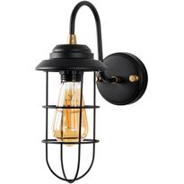 Seinävalaisin Linento Lighting Mahoney, musta