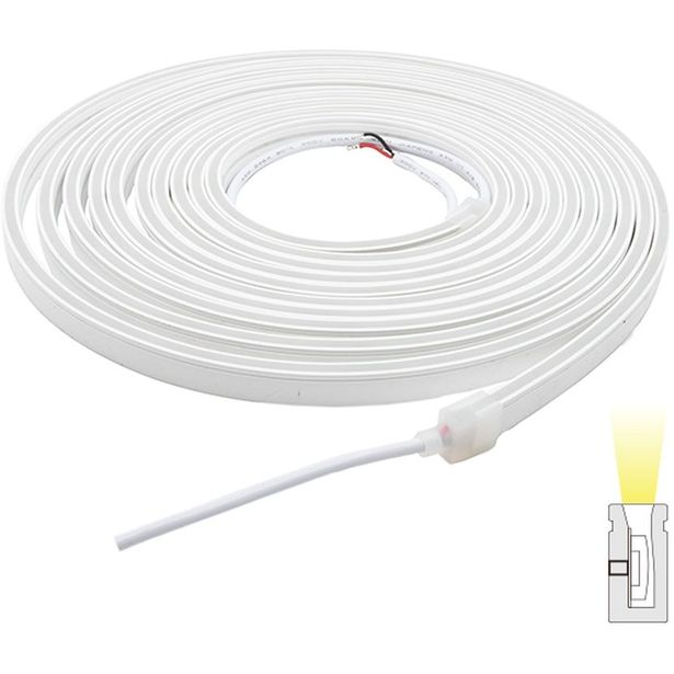 LED-silikoniprofiili Limente LED-Neon Lite, 4000K, 24V, IP67, 5m