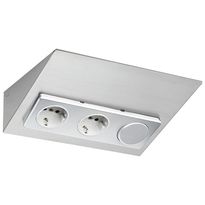 Pistorasia Limente Luxa-31, 30W, 24V LED-virtalähde, kytkin, rst, Verkkokaupan poistotuote