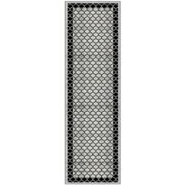 Matto Linento WOOYLK0010, 100x150cm, valkoinen/harmaa