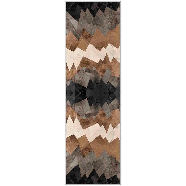 Käytävämatto Linento Kiia 80x250cm ruskea