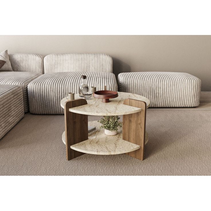 Sohvapöytä Linento Furniture Oalla, Ø70cm