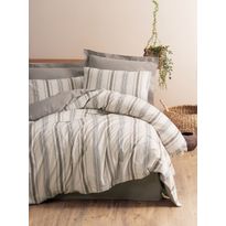 Parivuoteen vuodevaatesetti Linento Neoma, beige/kerma