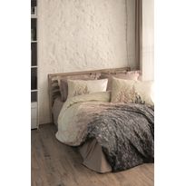 Parivuoteen vuodevaatesetti Linento Lindon, beige