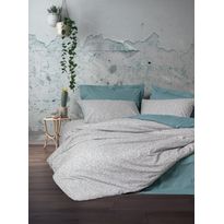 Parivuoteen vuodevaatesetti Linento June, minttu