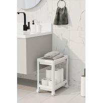 Hylly pyörillä Linento Furniture TKRLKKT-2K-2, 23x36x40cm, 2kpl, eri värejä