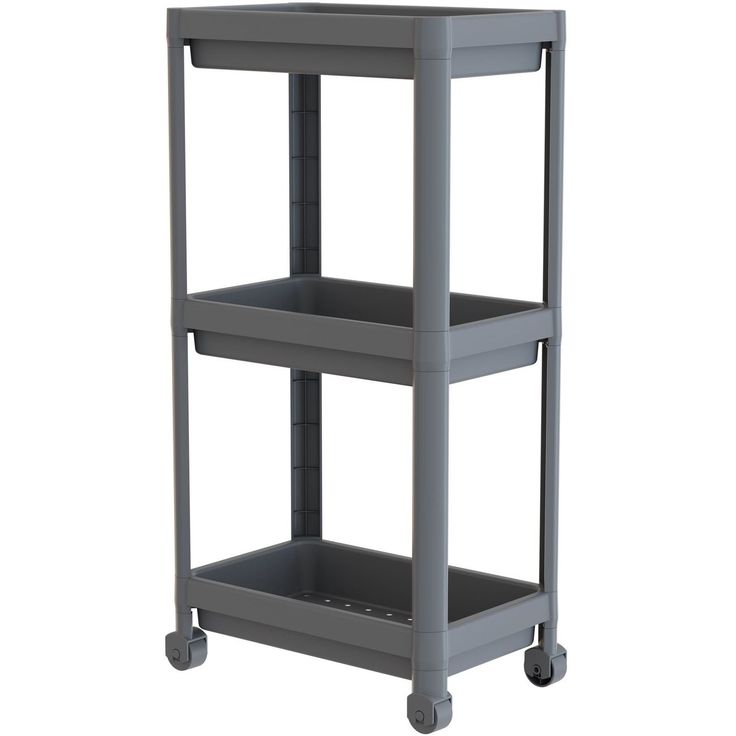 Hylly pyörillä Linento Furniture TKRLKKT-3K, 70x36x23cm, eri värejä