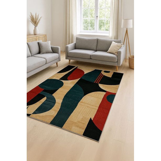 Matto Linento Varjo (BSR-16), monivärinen, eri kokoja