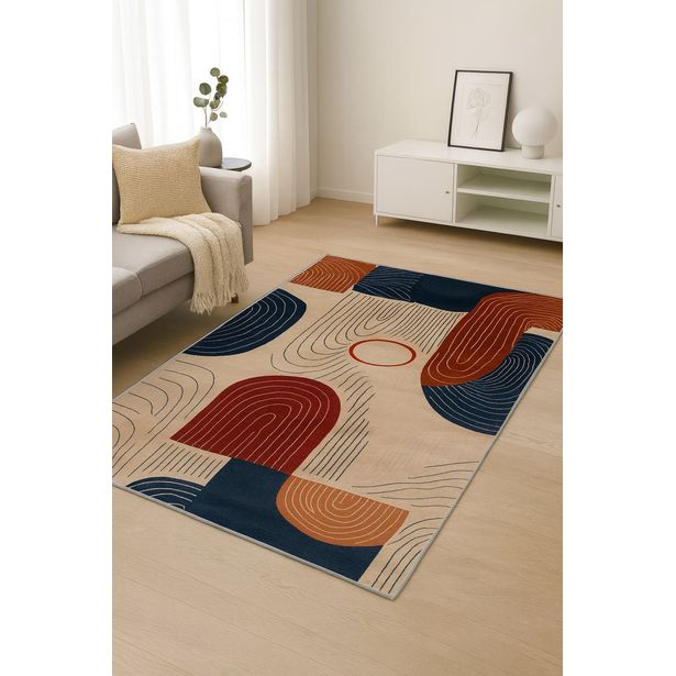 Matto Linento Jälki (BSR-2), monivärinen, eri kokoja