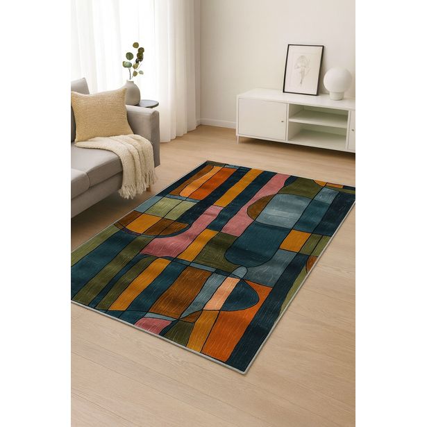 Matto Linento Kulku (BSR-8), monivärinen, eri kokoja