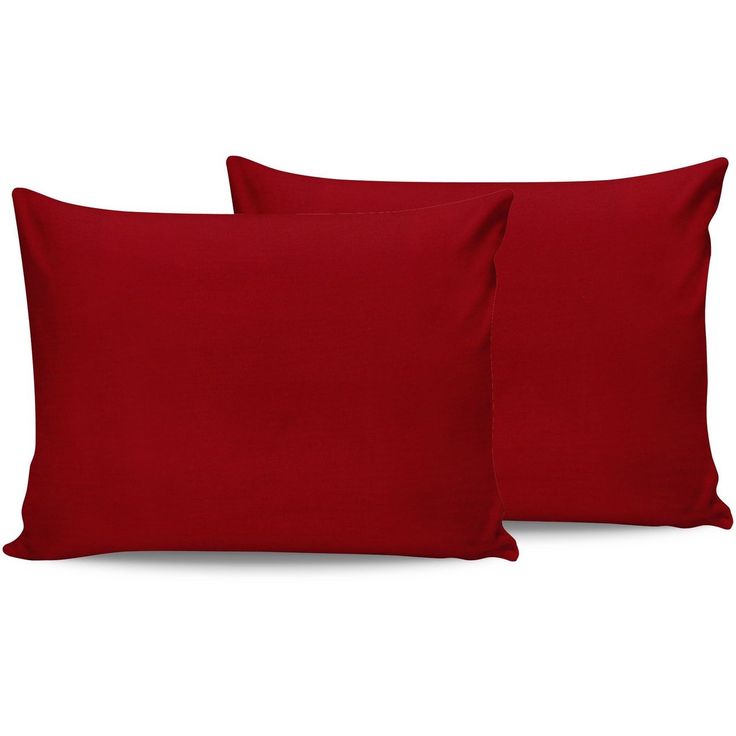 Tyynyliina Linento Maroon, 50x80cm, 2kpl, kastanjanruskea