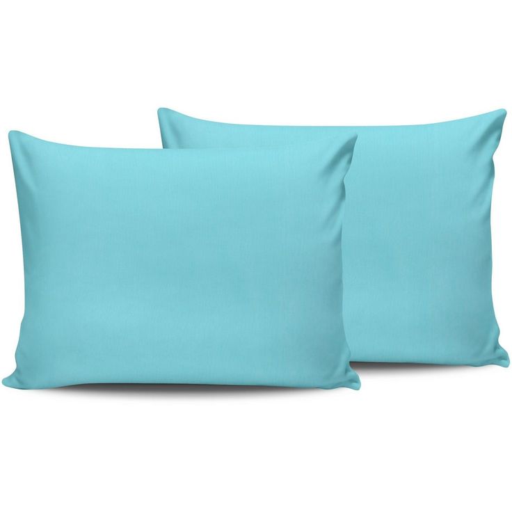 Tyynyliina Linento Turquoise, 50x80cm, 2kpl, turkoosi