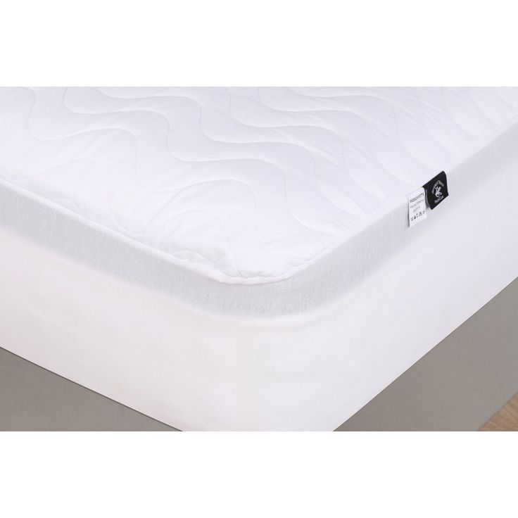 Patjansuojus Linento Quilted Alez, 160x200cm, valkoinen