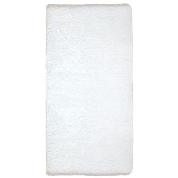 Käytävämatto Linento Soft Plush valkoinen, eri kokoja