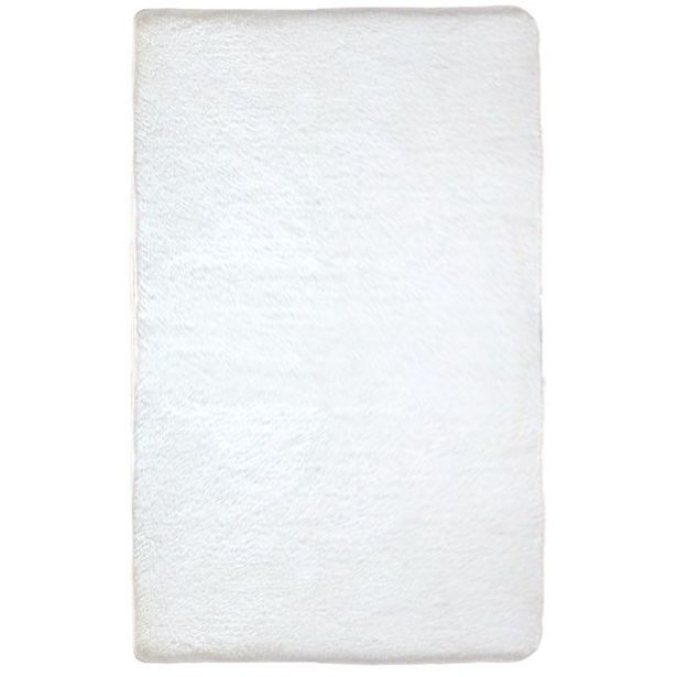 Matto Linento Soft Plush valkoinen, eri kokoja