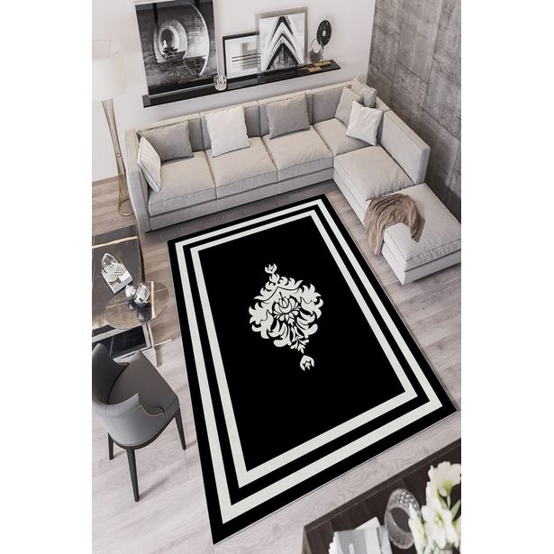 Matto Linento W751, 120x180cm, musta