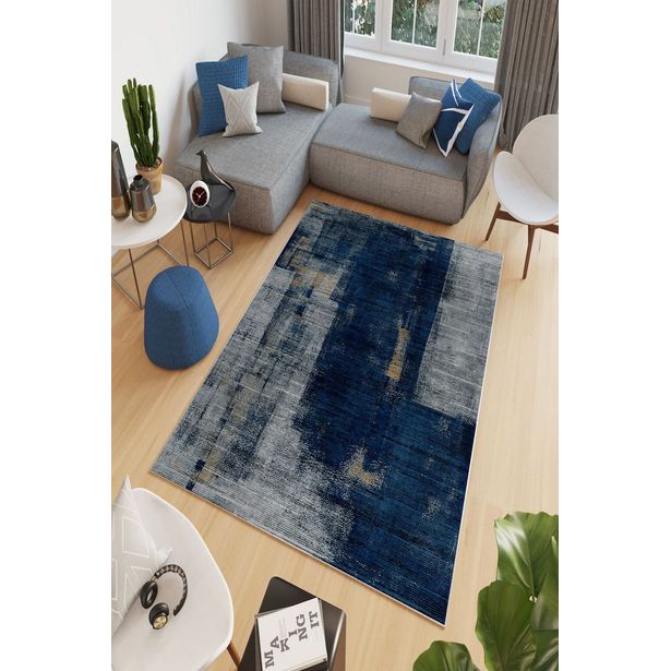 Matto Linento W792, 100x200cm, harmaa