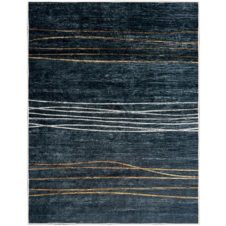 Matto Linento Wenara 60x100cm tummanharmaa