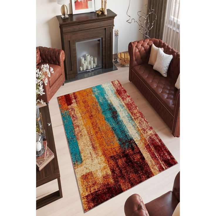 Matto Linento W933, 60x100cm, monivärinen