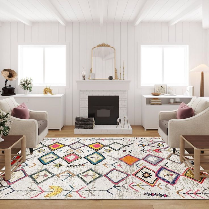 Matto Linento W1024, monivärinen, eri kokoja