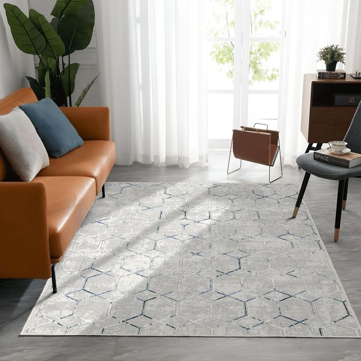 Matto Linento Liona 160x230cm harmaa