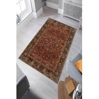 Käytävämatto Linento Niina 80x150cm punainen/ruskea