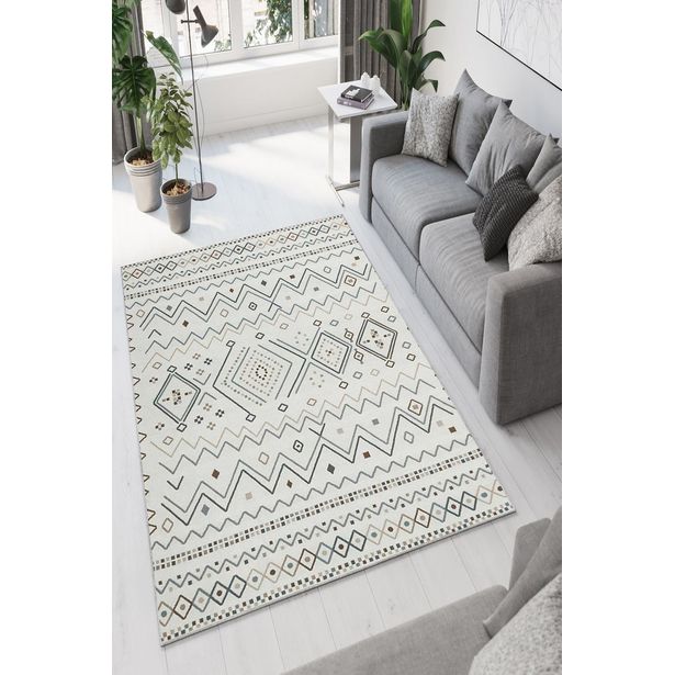 Matto Linento Rumba 60x100cm harmaa