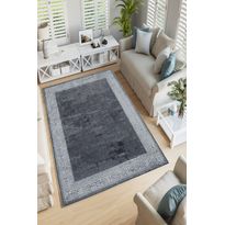 Matto Linento W1153, 140x220cm, harmaa