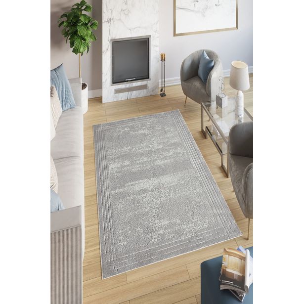 Käytävämatto Linento W1191, harmaa, eri kokoja