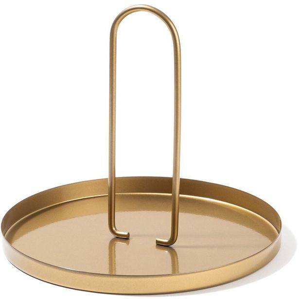 Tarjotin Linento Simi, Ø20.5cm, kulta