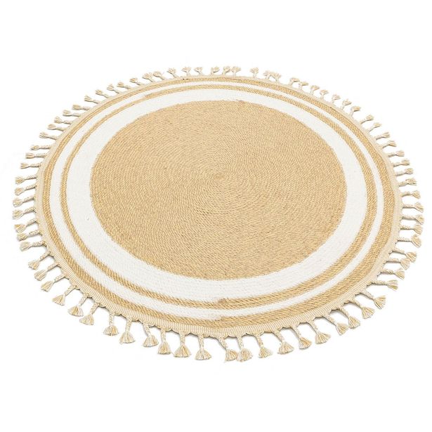 Pyöreä matto Linento Reetta Ø90cm beige