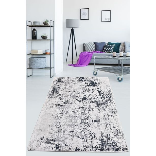 Käytävämatto Linento Kenzo, harmaa, eri kokoja