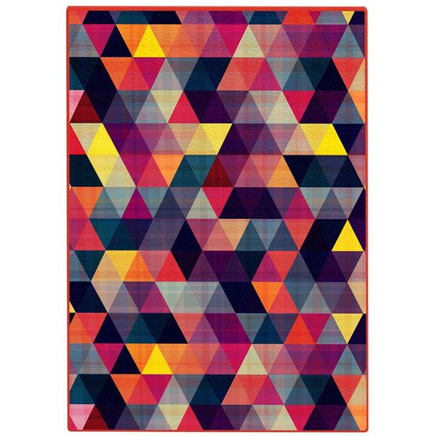 Matto Linento Bunt 100x200cm monivärinen
