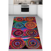 Matto Linento Boule Coloree, 80x140cm, monivärinen