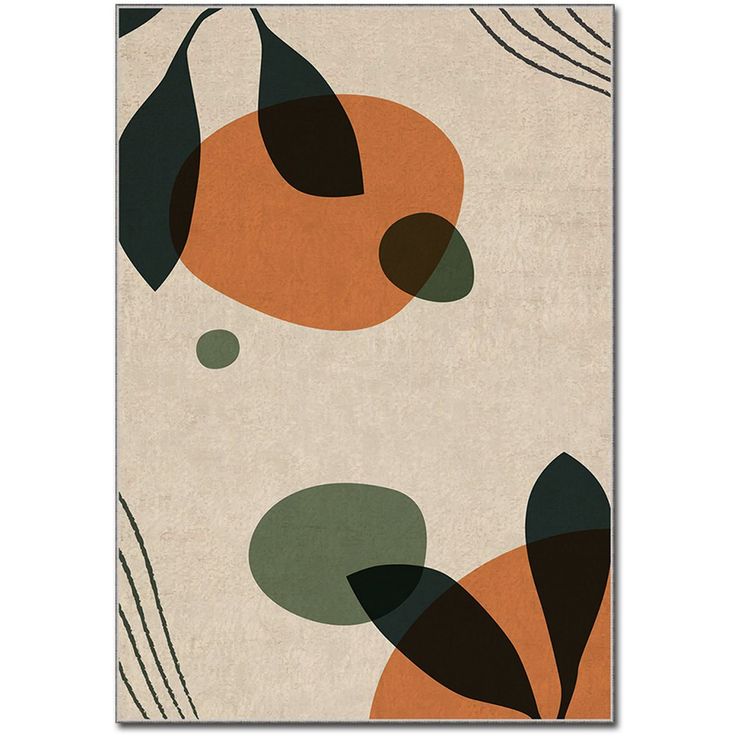 Matto Linento ASR CRPT-49, beige/oranssi, eri kokoja