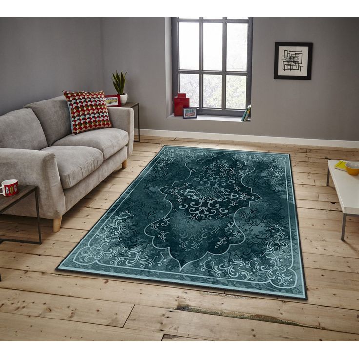 Matto Linento ASR CRPT-67, 120x180cm, sininen