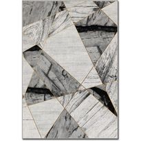 Matto Linento Pyra 120x180cm harmaa/kulta