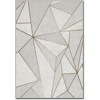 Matto Linento Quinton, 160x230cm, harmaa