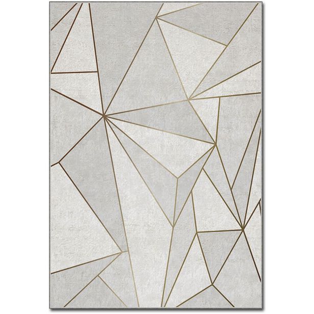 Matto Linento Quinton, 160x230cm, harmaa