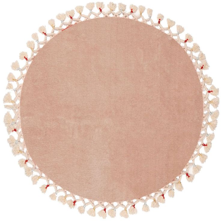 Pyöreä matto Linento 1286, Ø80cm, cappuccino