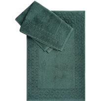 Kylpyhuonemattosetti Linento Karo, 2kpl, khaki