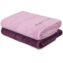 Kylpypyyhe Linento Beverly Hills Polo Club, 70x140cm, violetti/liila, 2kpl