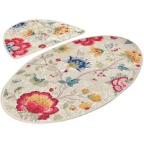 Kylpyhuonemattosetti Linento Arya, 2kpl, beige