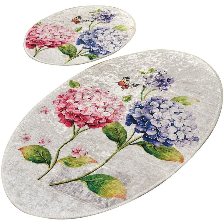 Kylpyhuonemattosetti Linento Ortanca, 2kpl, beige