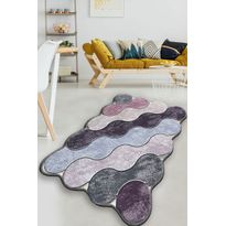 Kylpyhuonematto Linento Circle, 70x120cm
