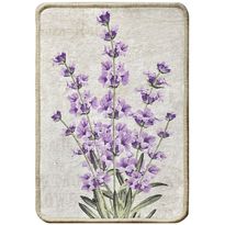 Kylpyhuonematto Linento Lavender, 40x60cm, liila