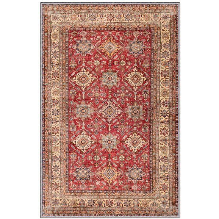 Matto Linento EEXFAB450, 100x150cm, punainen